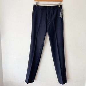 THEORY Marlo Navy Blue Wool Pants
